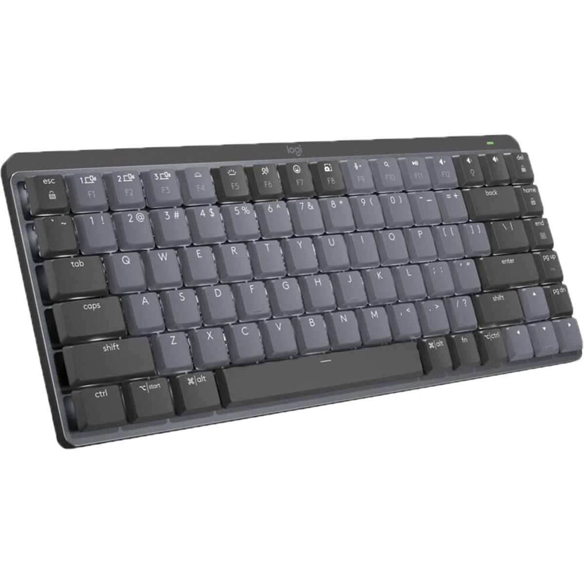 

Logitech MX Mechanical Mini Wireless Illuminated Keyboard,Tactile Quiet,Graphite