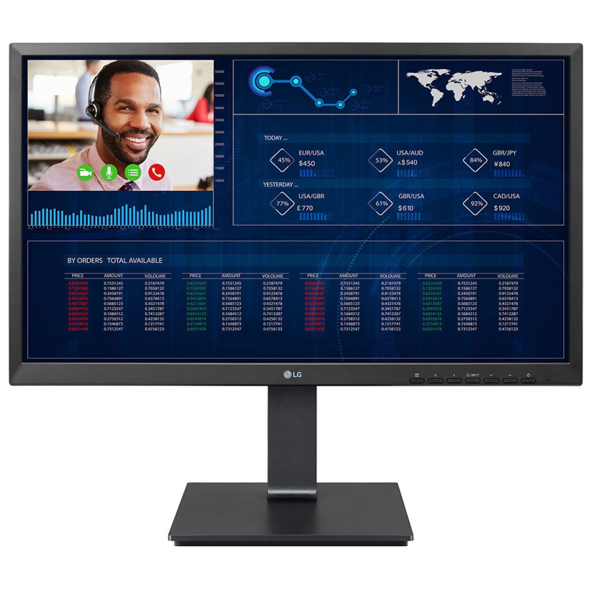 

LG 24CN650N-6A 23.8" 16:9 FHD IPS All-In-One Thin Client Monitor