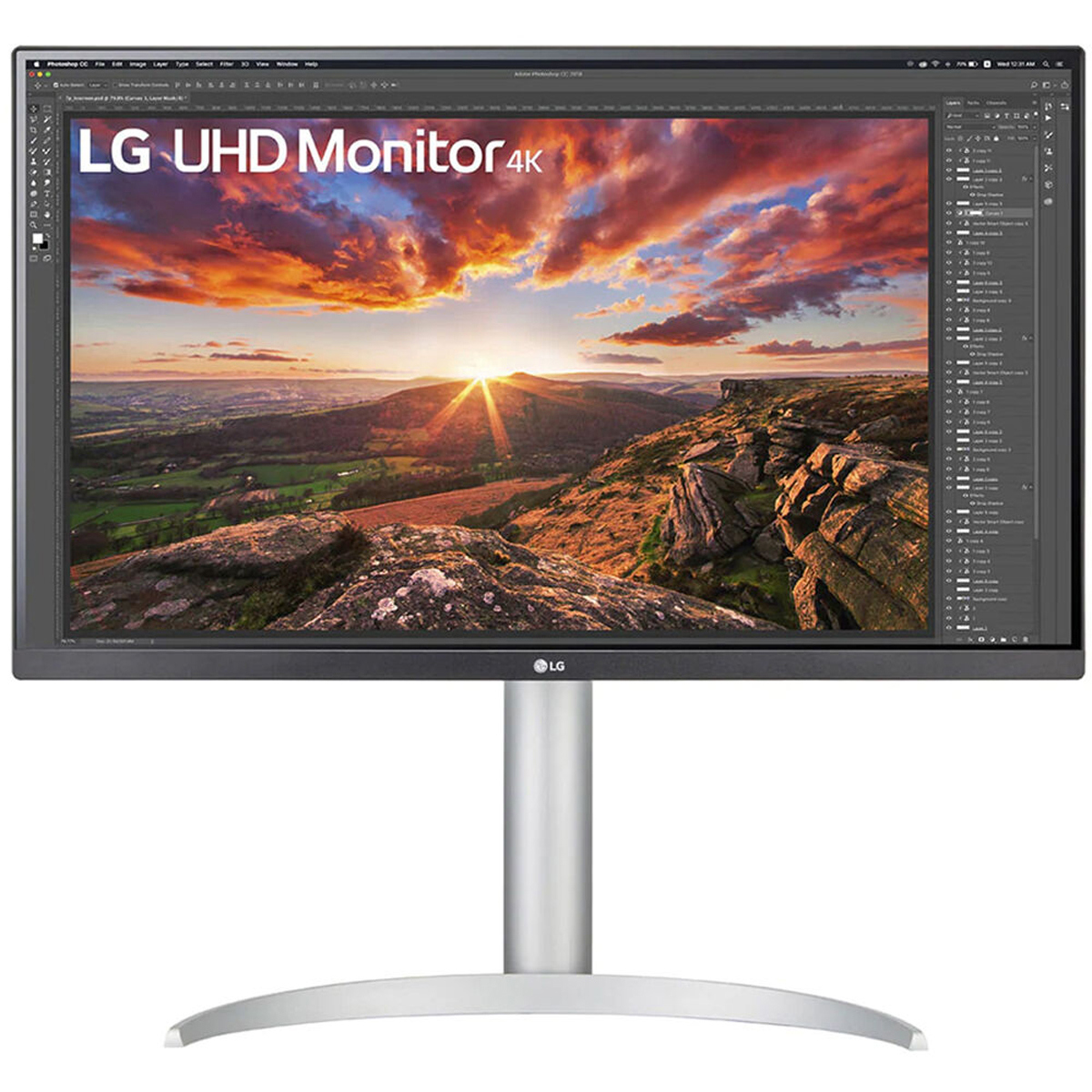 

LG 27BP85U-W 27" 16:9 4K UHD IPS LED Monitor with Built-in Speakers