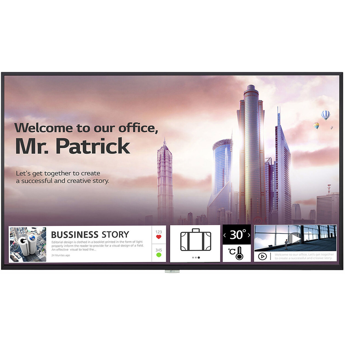 

LG UH5F-H 49" Class 4K UHD Digital Signage Commercial Smart IPS LED Display