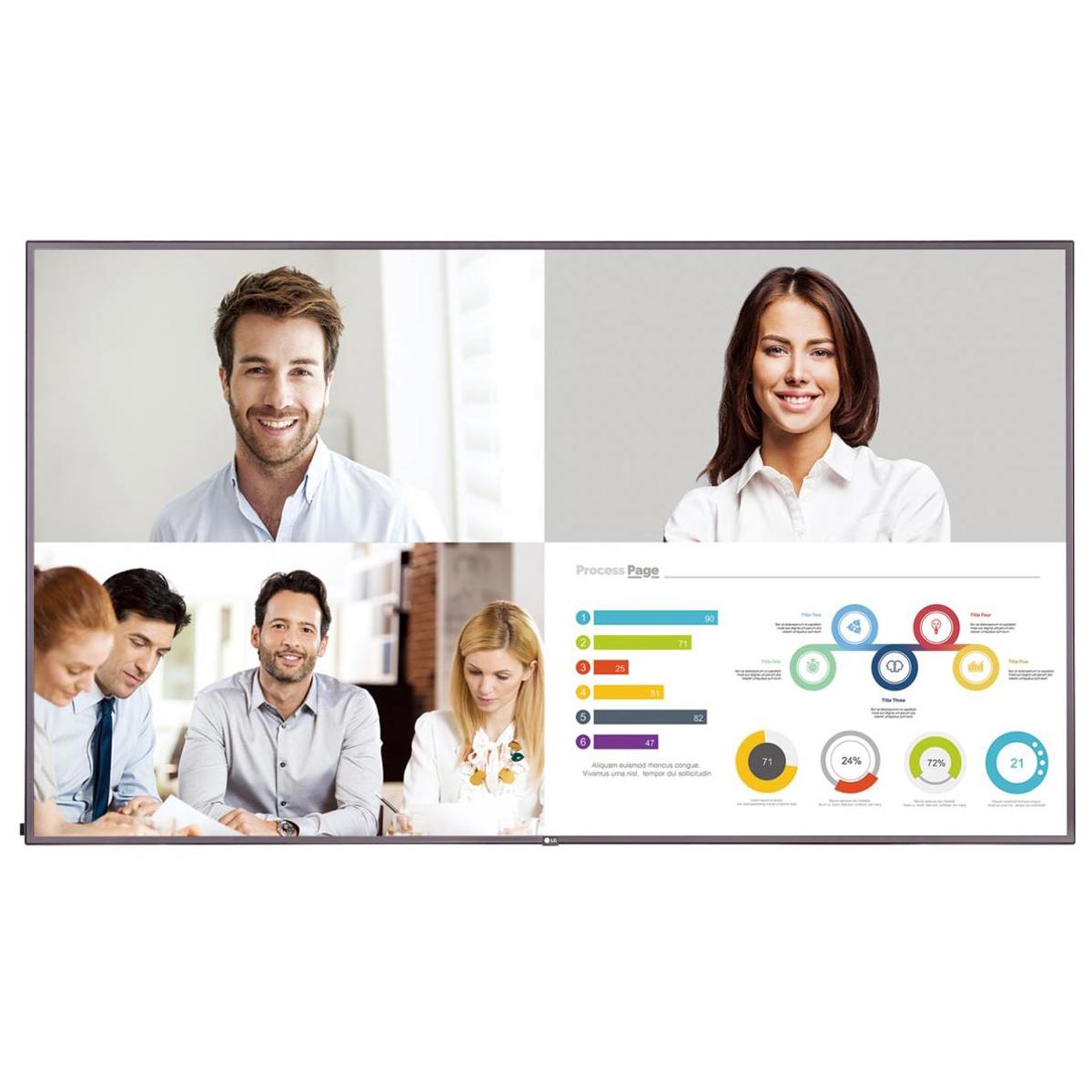 

LG UM3E Series 75" 16:9 UHD 120Hz LED-Backlit Digital Display, 3840x260, Black