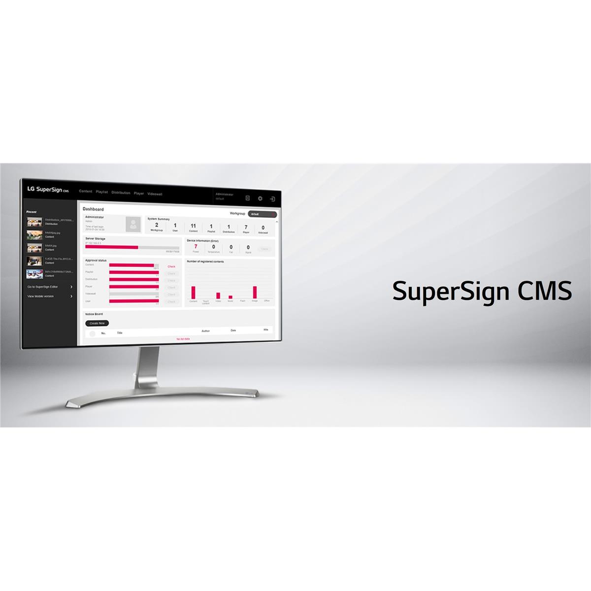 Image of LG SuperSign CMS 1-Year Solution Renewal