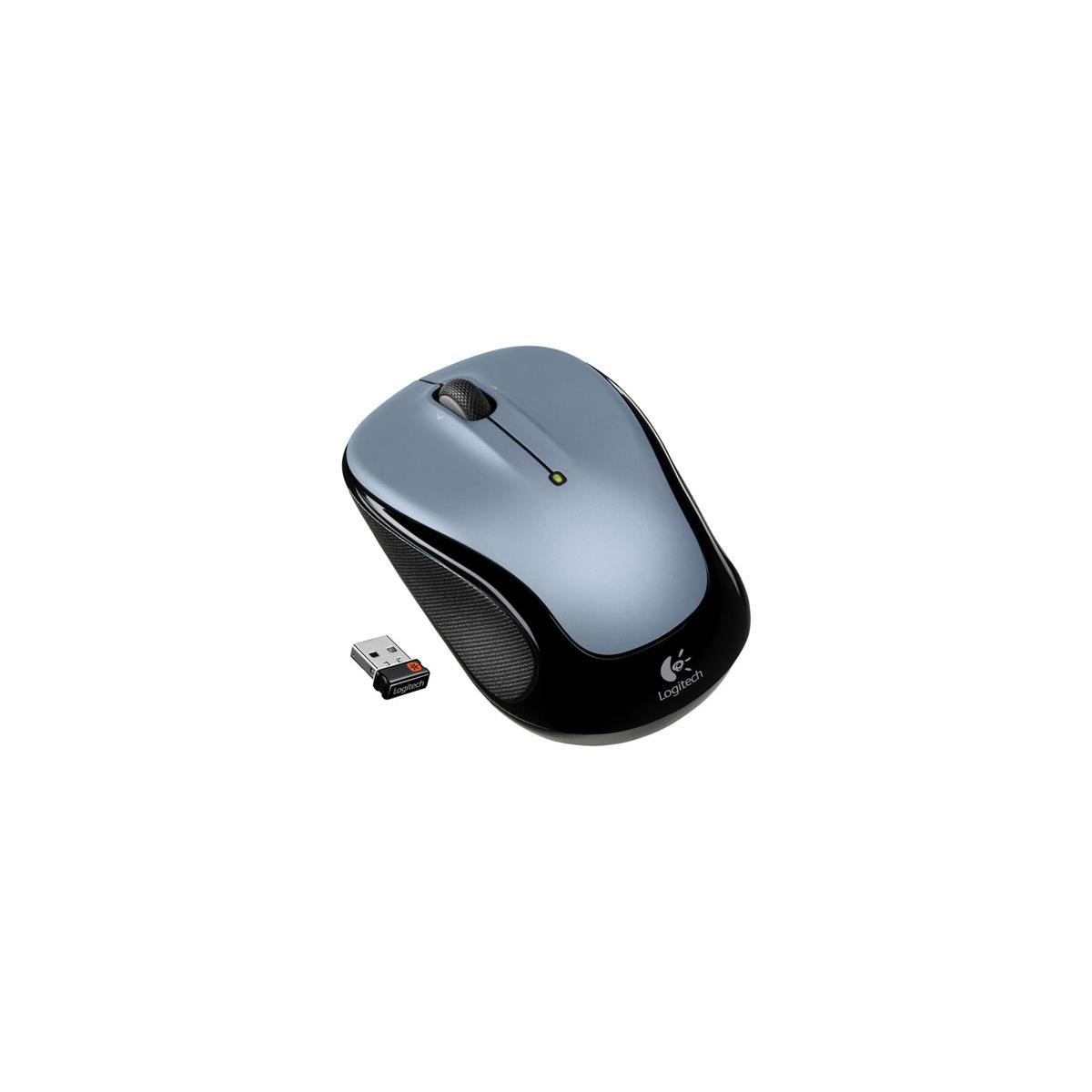 Беспроводная мышь Logitech M325, светло-серебристая #910-002332