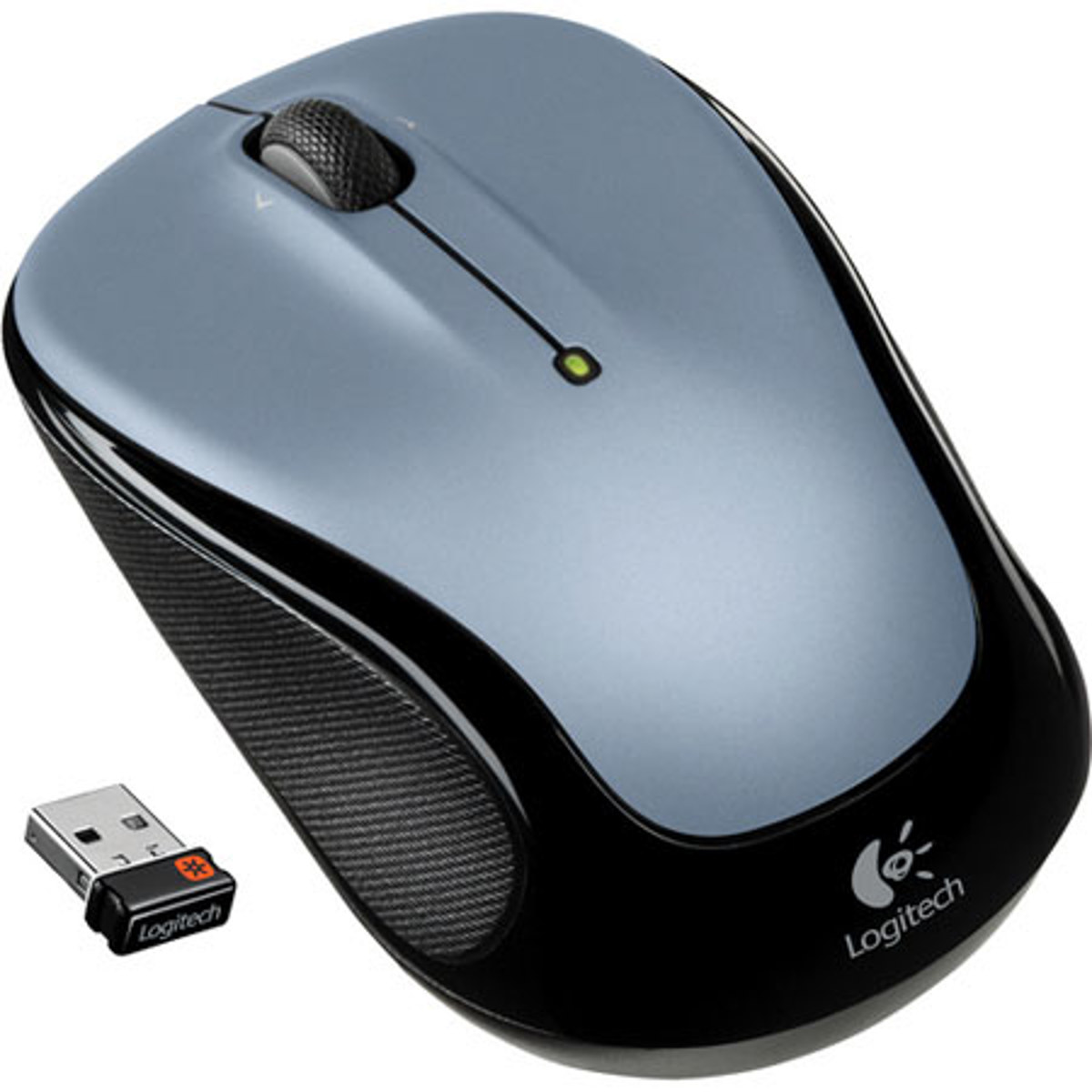 Беспроводная мышь Logitech M325, светло-серебристая #910-002332