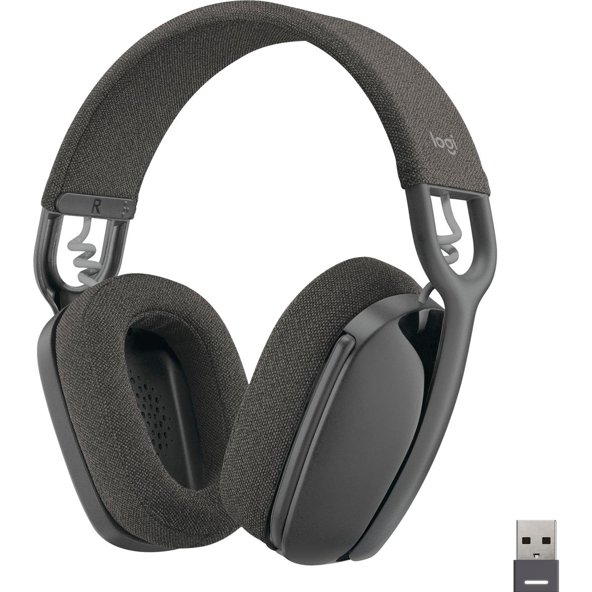 

Logitech Zone Vibe 125 Wireless Headphones, Graphite