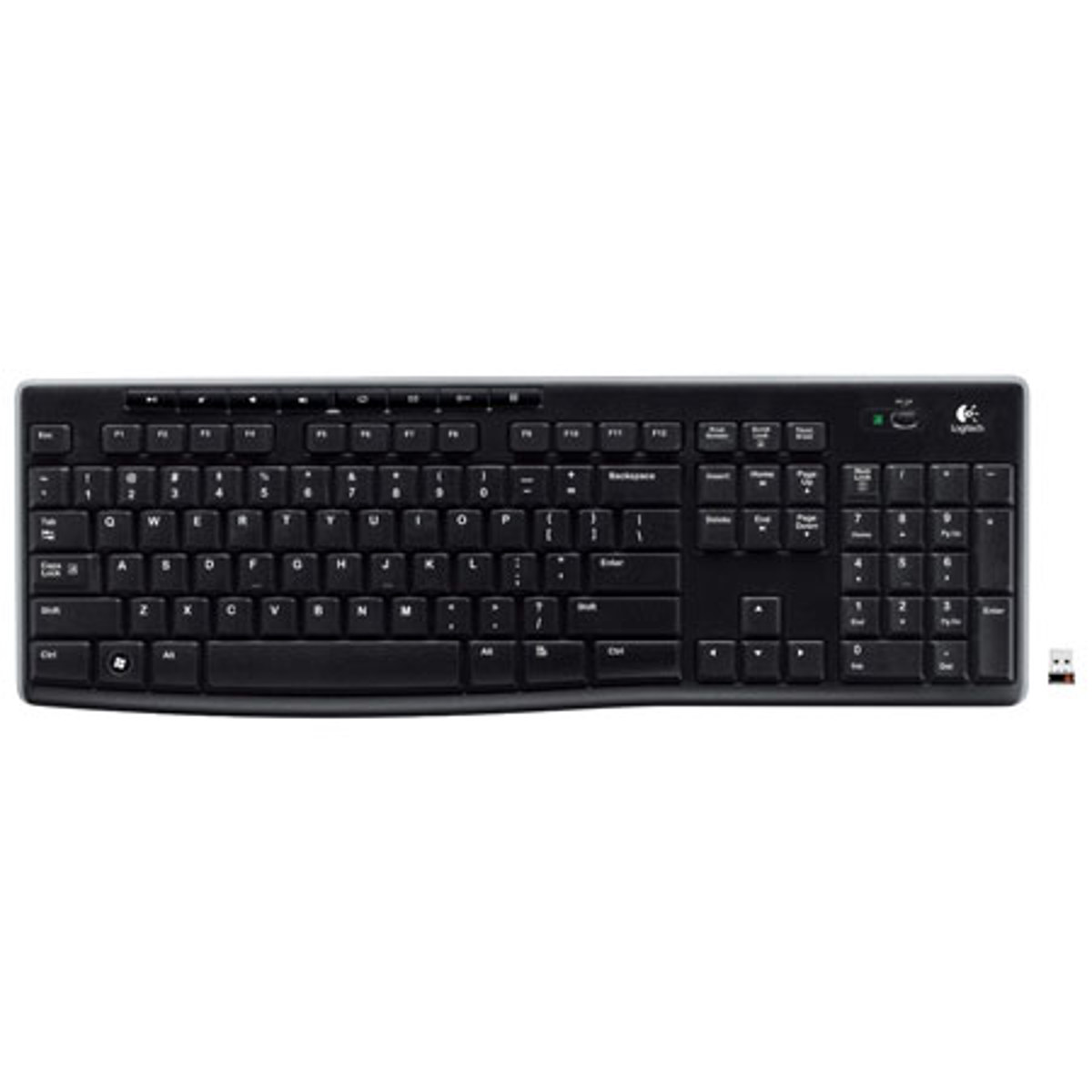 Image of Logitech K270 Wireless RF USB Keyboard