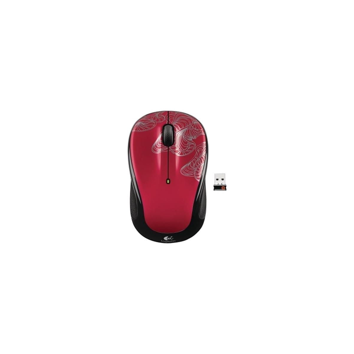 

Logitech M325 Wireless Optical Mouse, Red