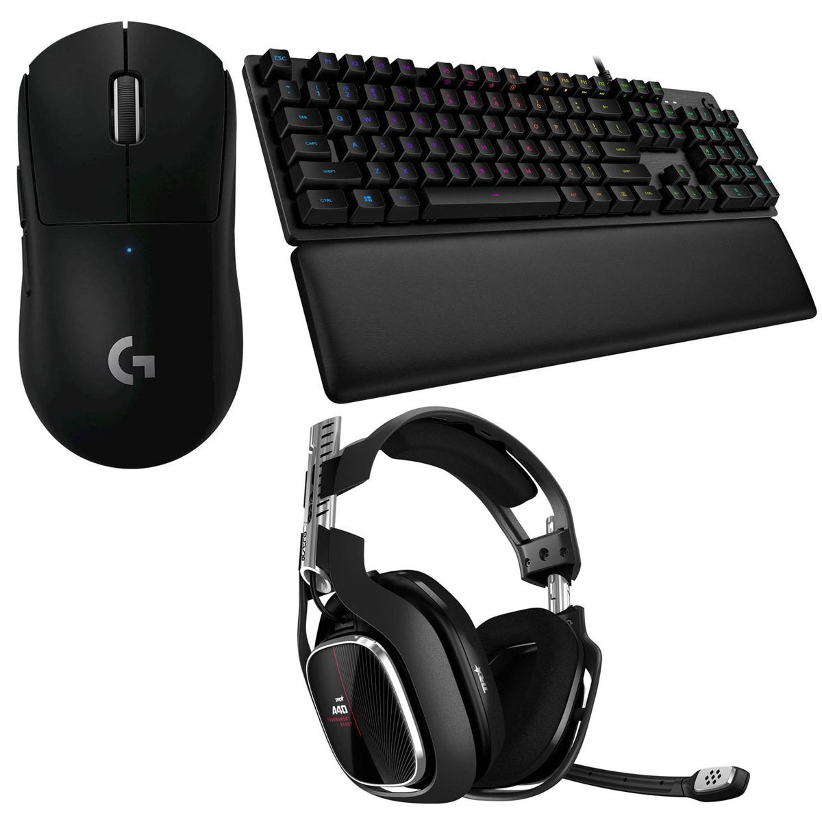 

Logitech G Pro X Superlight Wireless Gaming Mouse with HERO Black W/Accessory Kit