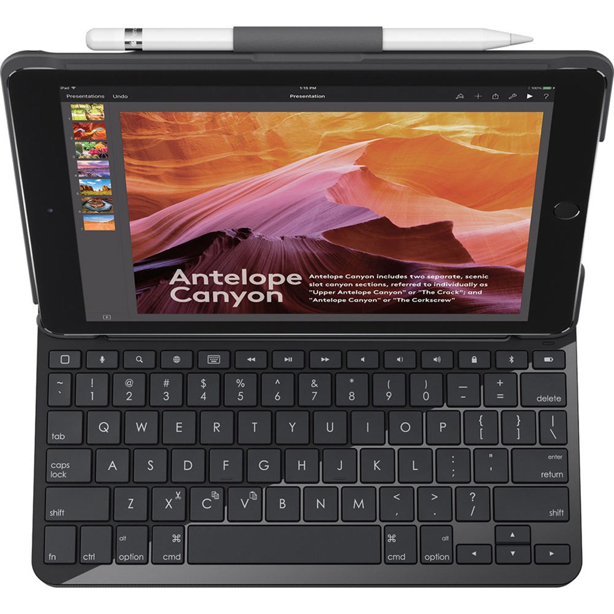 

Logitech Slim Folio Keyboard Case for iPad 9.7" 5th/6th Gen