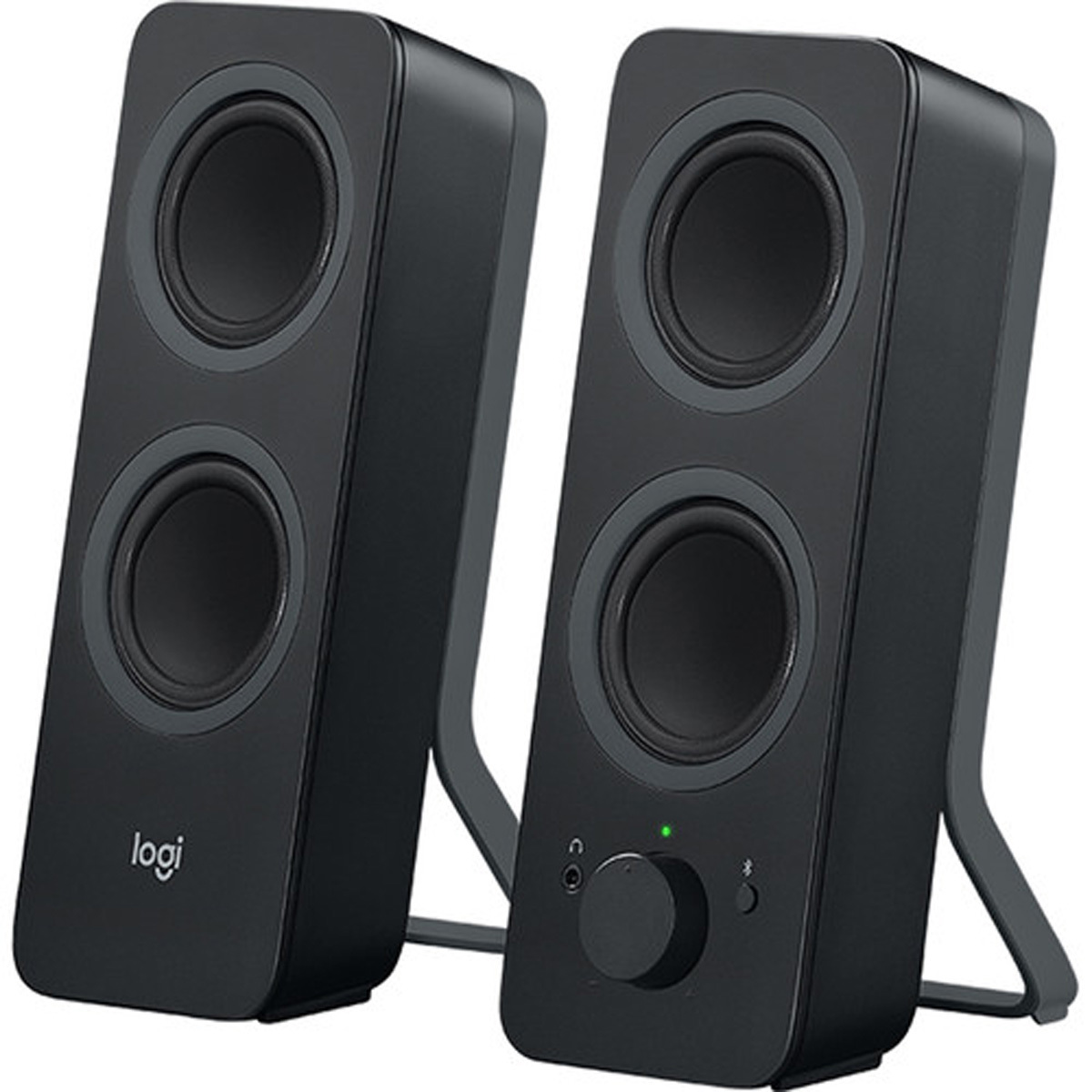 

Logitech Z207 Bluetooth Computer Speakers, Black, Pair