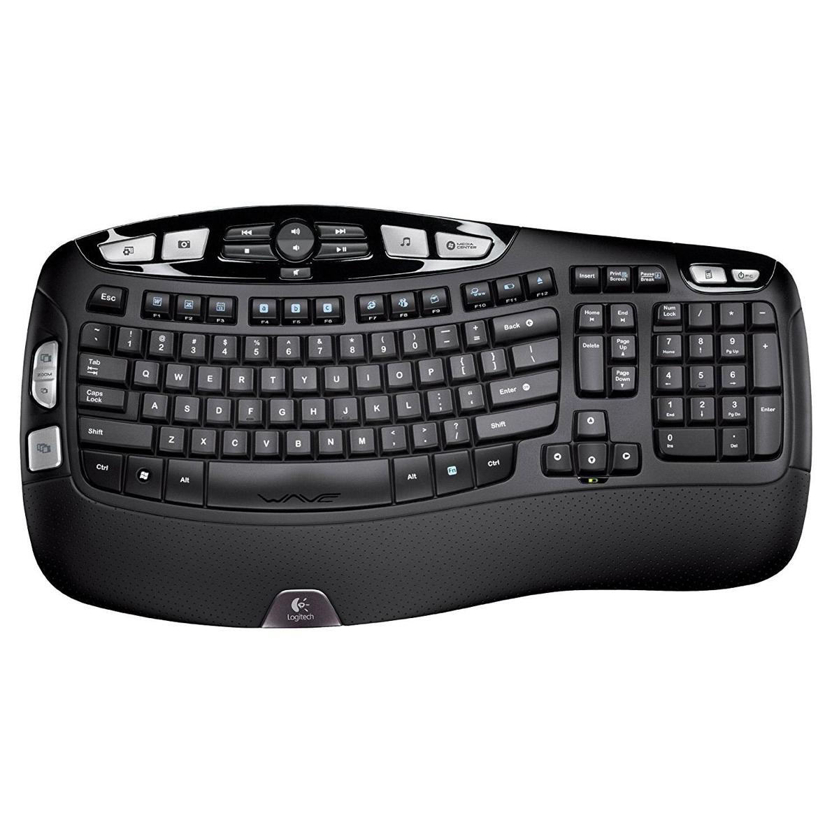 

Logitech K350 2.4GHz Wireless Keyboard, Media Access
