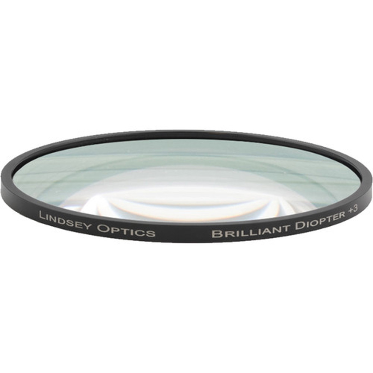 

Lindsey Optics 138mm Brilliant Round Drop-In Diopter +3 Close-Up Lens