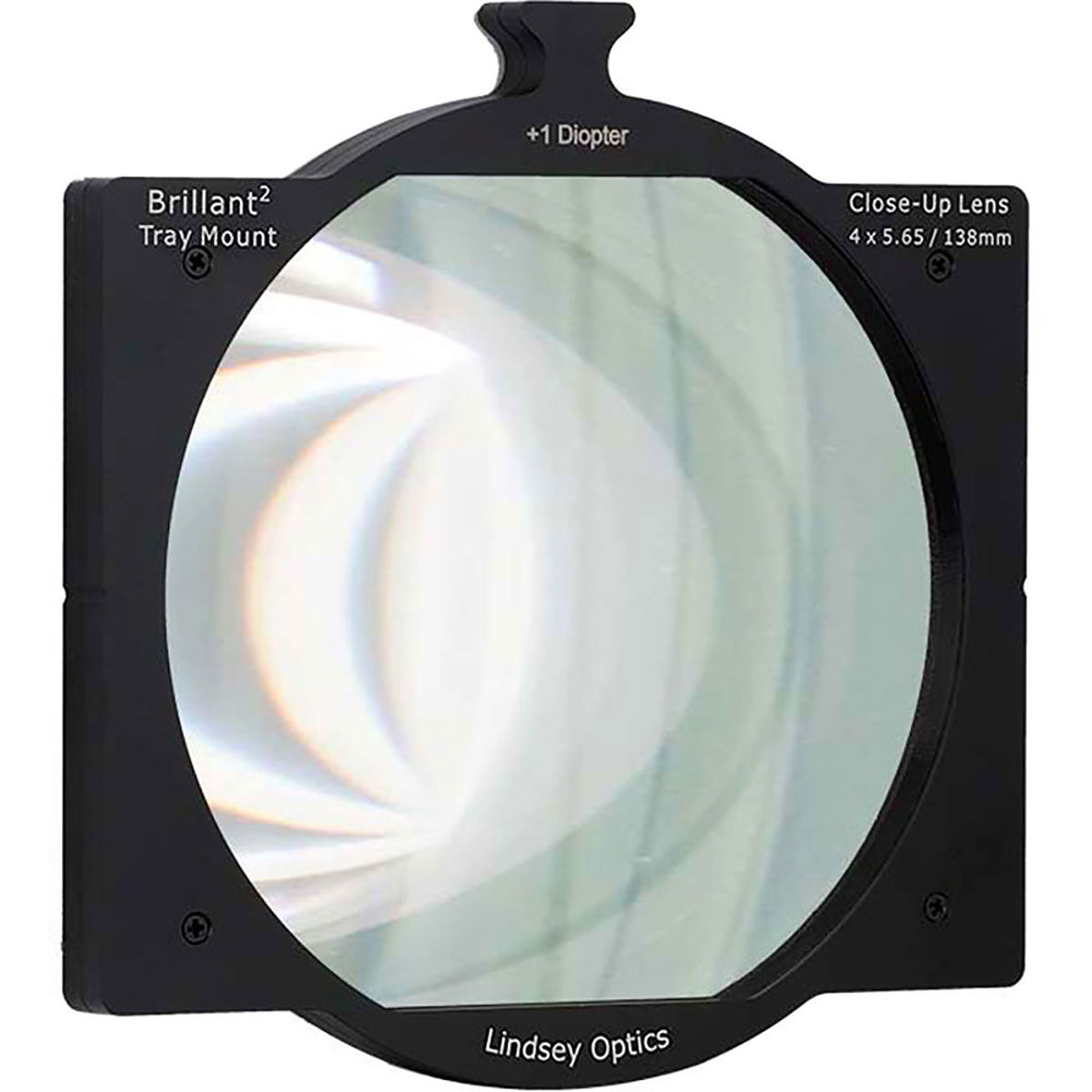 

Lindsey Optics 4x5.65" Brilliant2 Tray Mount +1 Diopter Close-Up Lens