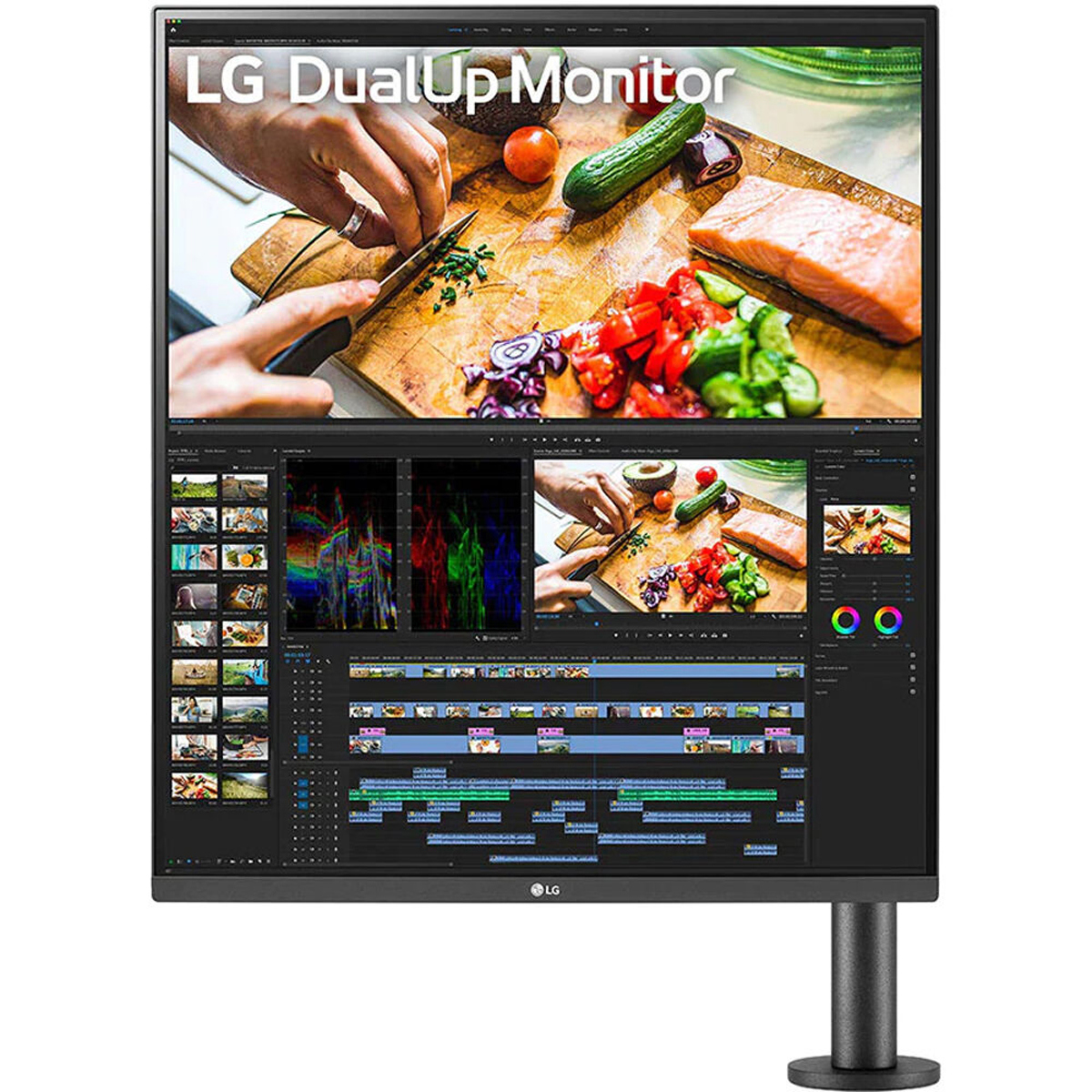 ЖК-монитор LG DualUp 27.6 16:18 SDQHD IPS LCD с эргономичной подставкой и встроенными динамиками