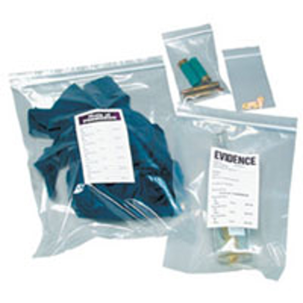 

Lynn Peavey Zipr-Top 4 Mil Evidence Bag, 100 Pack