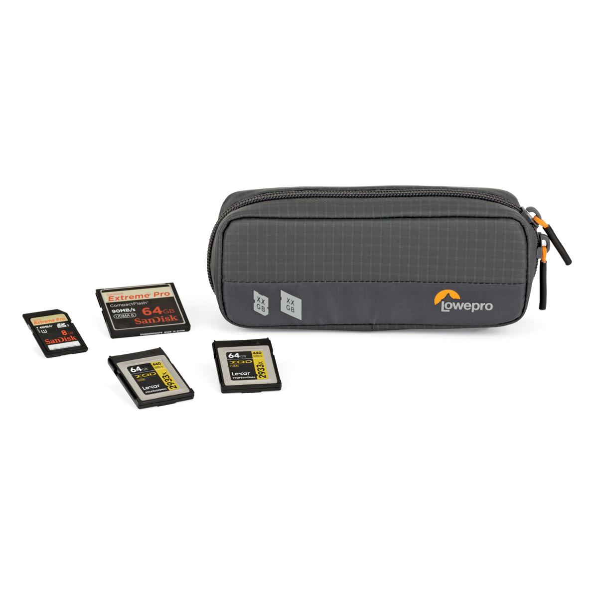 Lowepro GearUp Memory Card Wallet 20, Dark Gray #LP37186-GRL