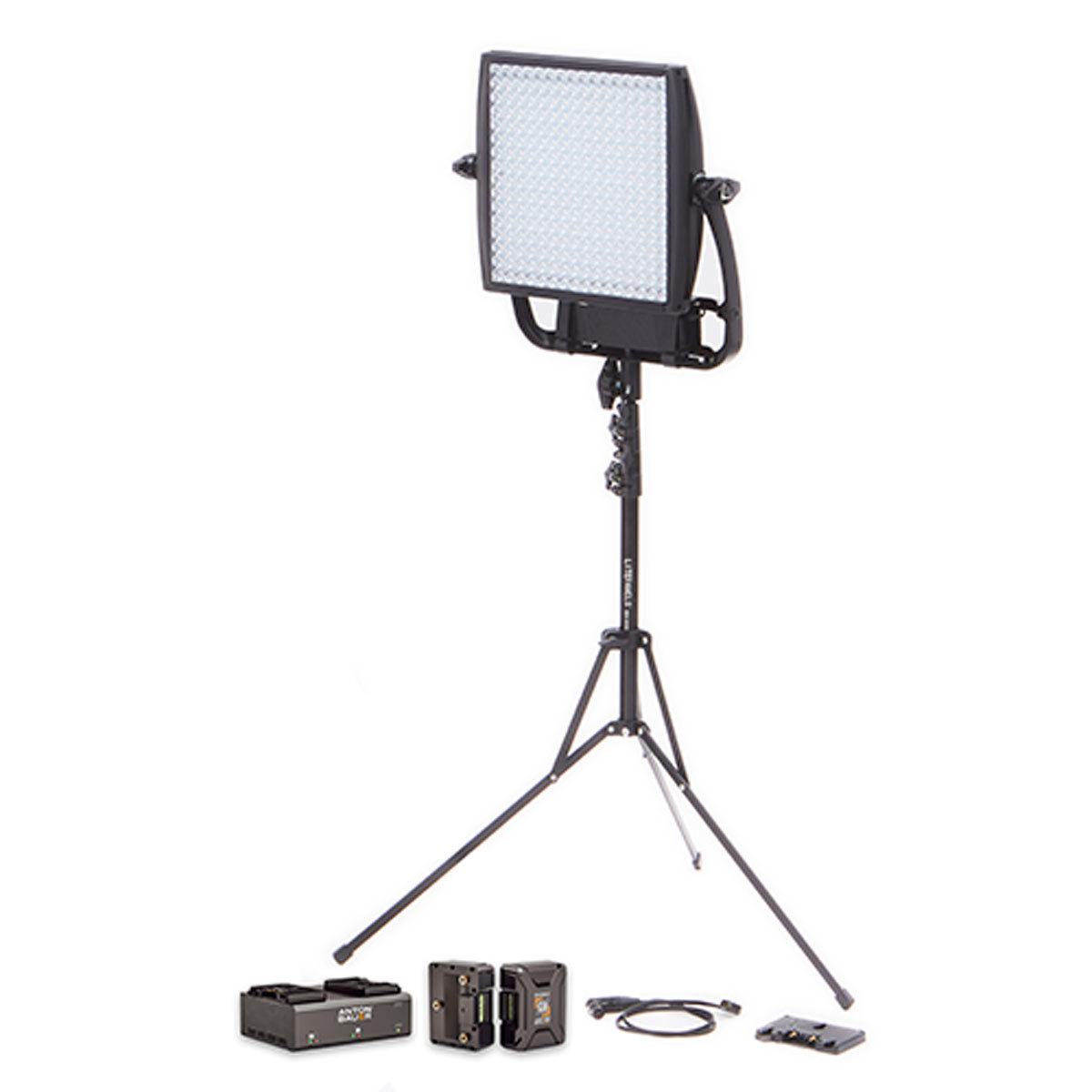 

Litepanels Astra 6x Bi-Color Gold-Mount Kit, Panel, Dionic Battery,LP2 Charger