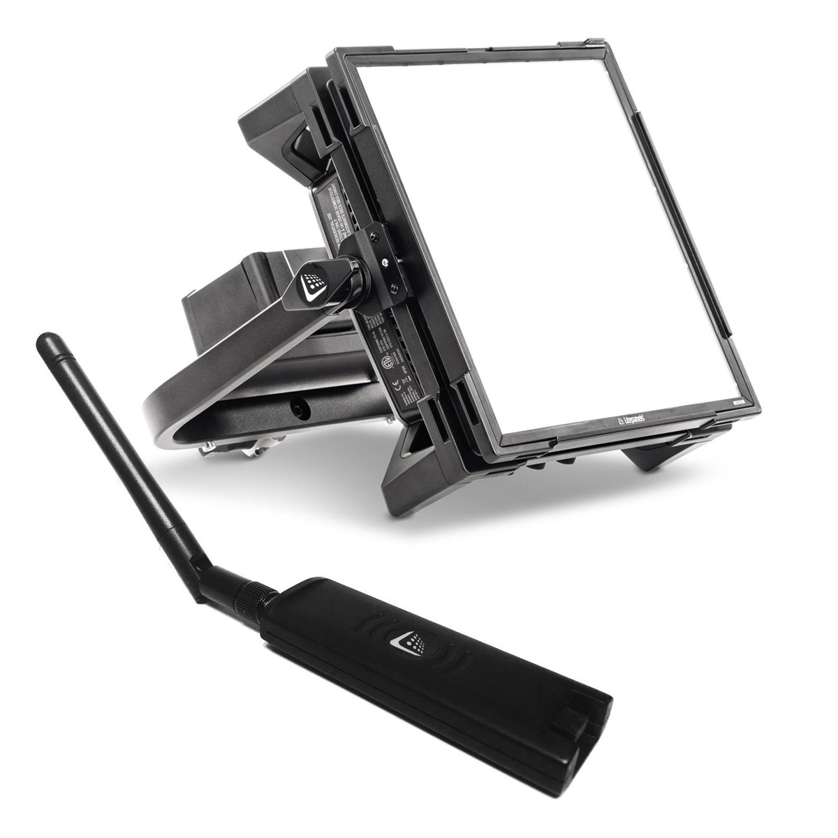 

Litepanels Gemini 1x1 Soft RGBWW LED Panel, Bundle w/DMX Communications Module