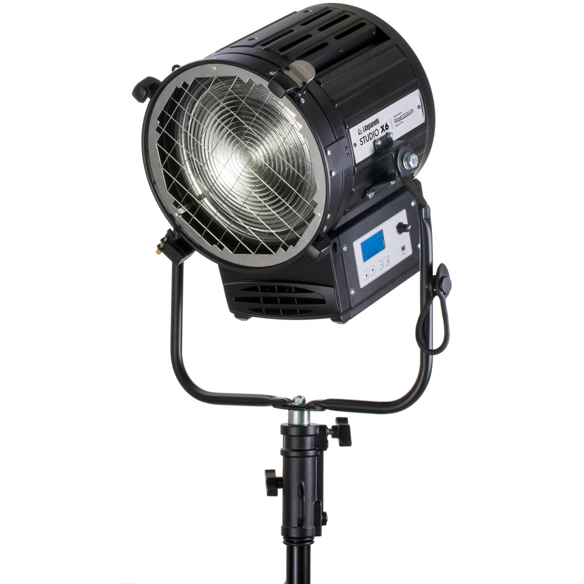 

Litepanels Studio X6 300W Tungsten LED Fresnel Light, Standard Yoke