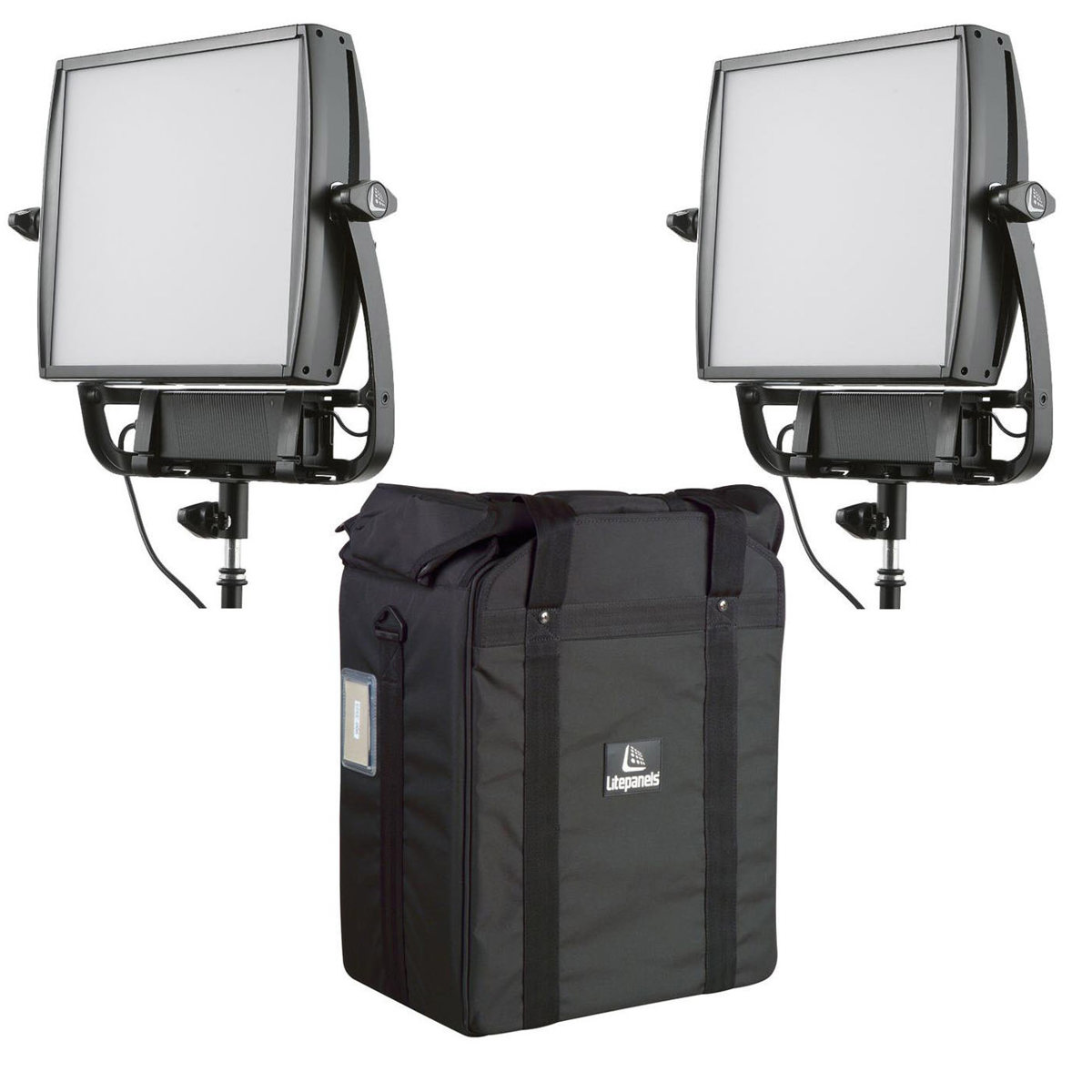 

Litepanels 2x Astra Soft Bi-Color Next Gen,LED Light Panel,105W W/Transport Case