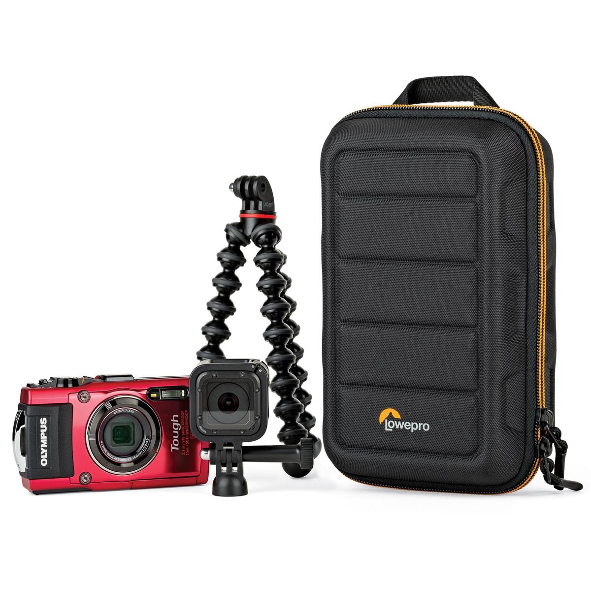 Black 2X Action/Mirrorless Cameras 1-2 Lenses & Accessories Lowepro Hardside CS 60 Case for Small Drone 