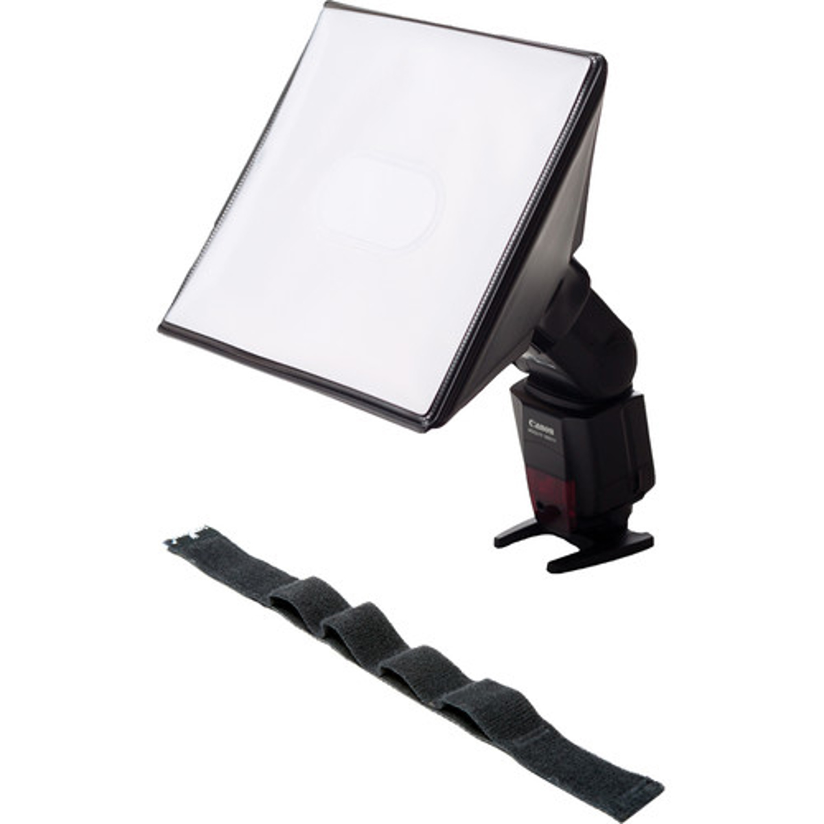 

LumiQuest SoftBox III with UltraStrap for On-Camera Flash Units, Neon Pink