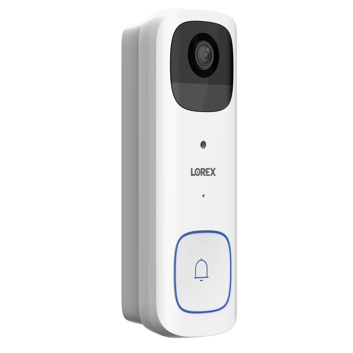 

Lorex B463AJD-E 4MP 2K 2-Way Audio Battery Video Doorbell, White