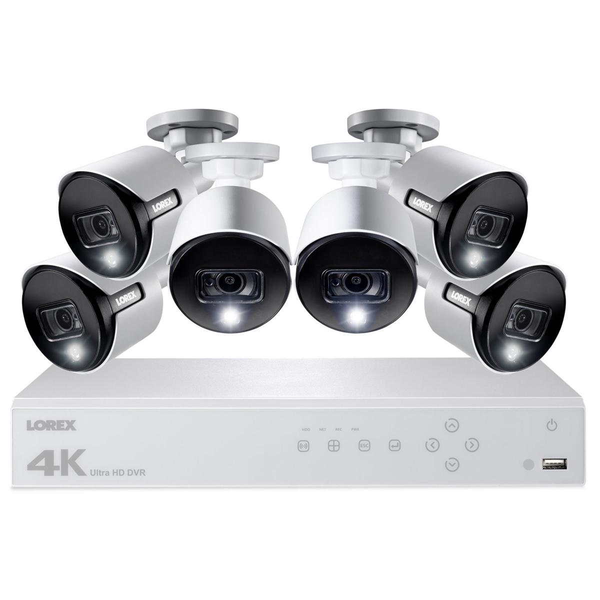 lorex 4k active deterrence 2tb security system installation