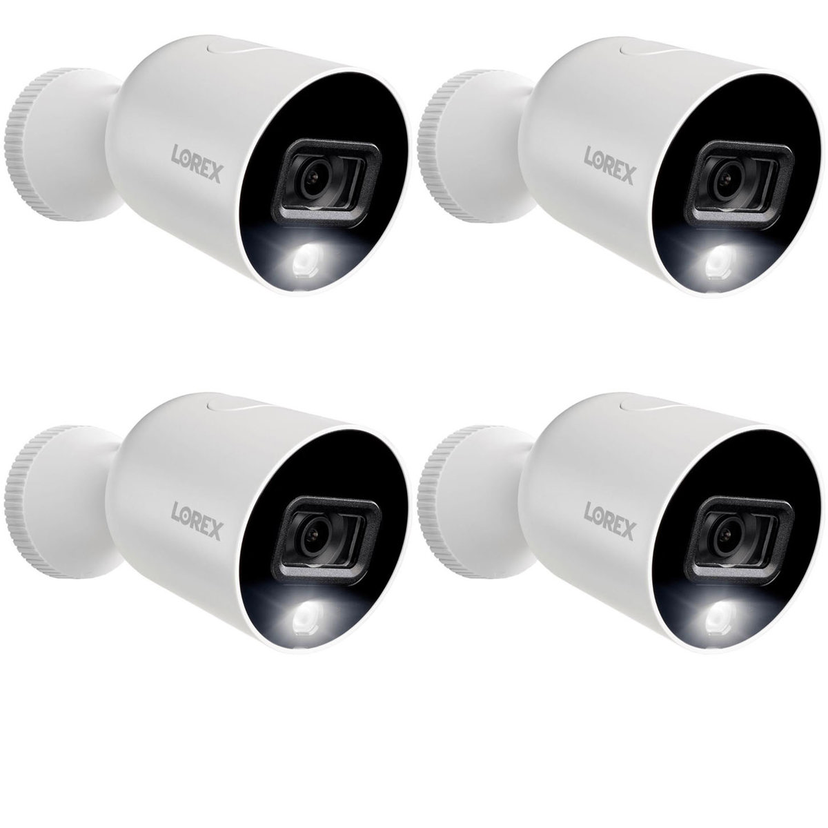

Lorex 4 Pack W282CAD-E 2MP 1080p Smart Indoor/Outdoor Wi-Fi Camera w/ Deterrence