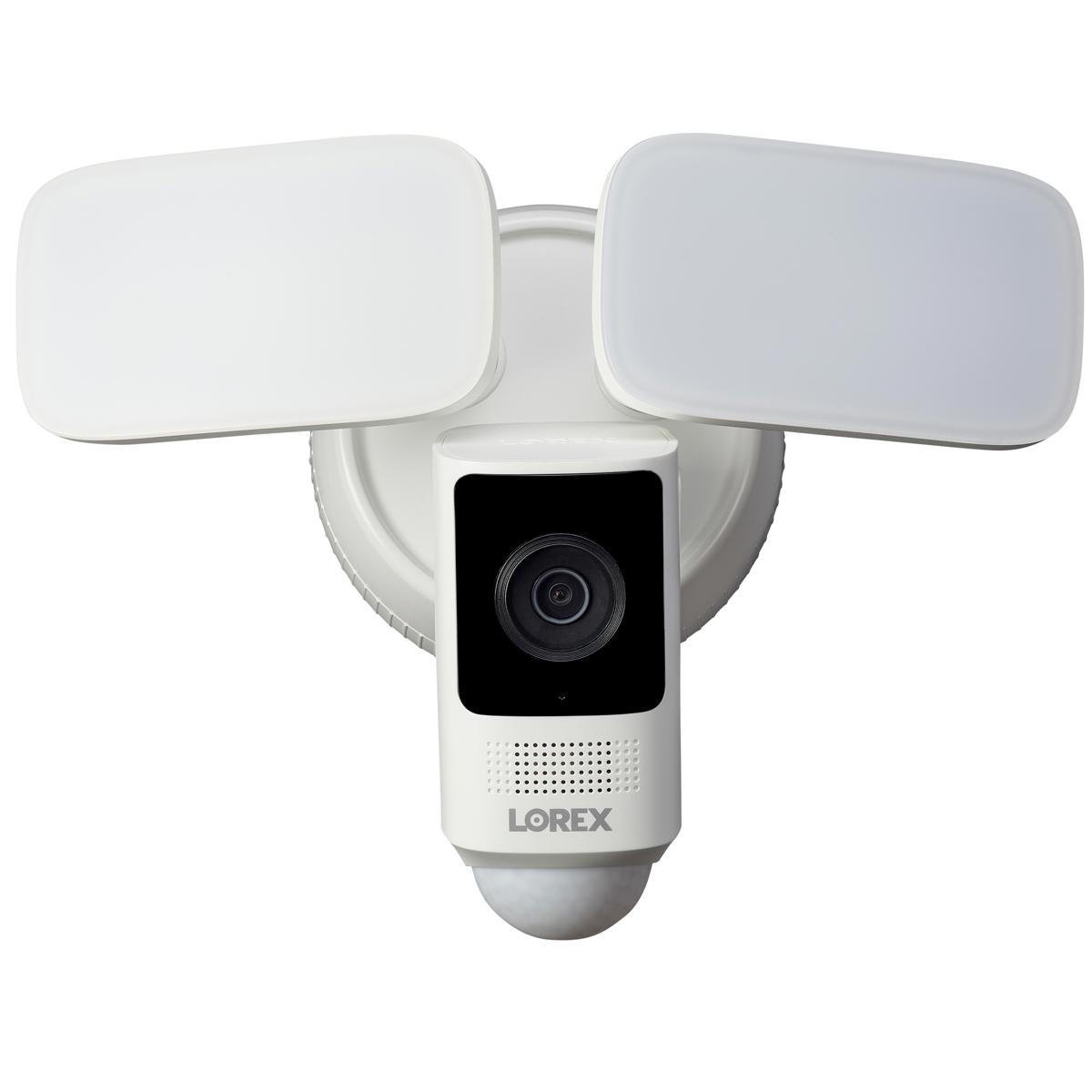 

Lorex W452ASD-E 4MP 2K Wired Outdoor Wi-Fi Floodlight Security Camera, White