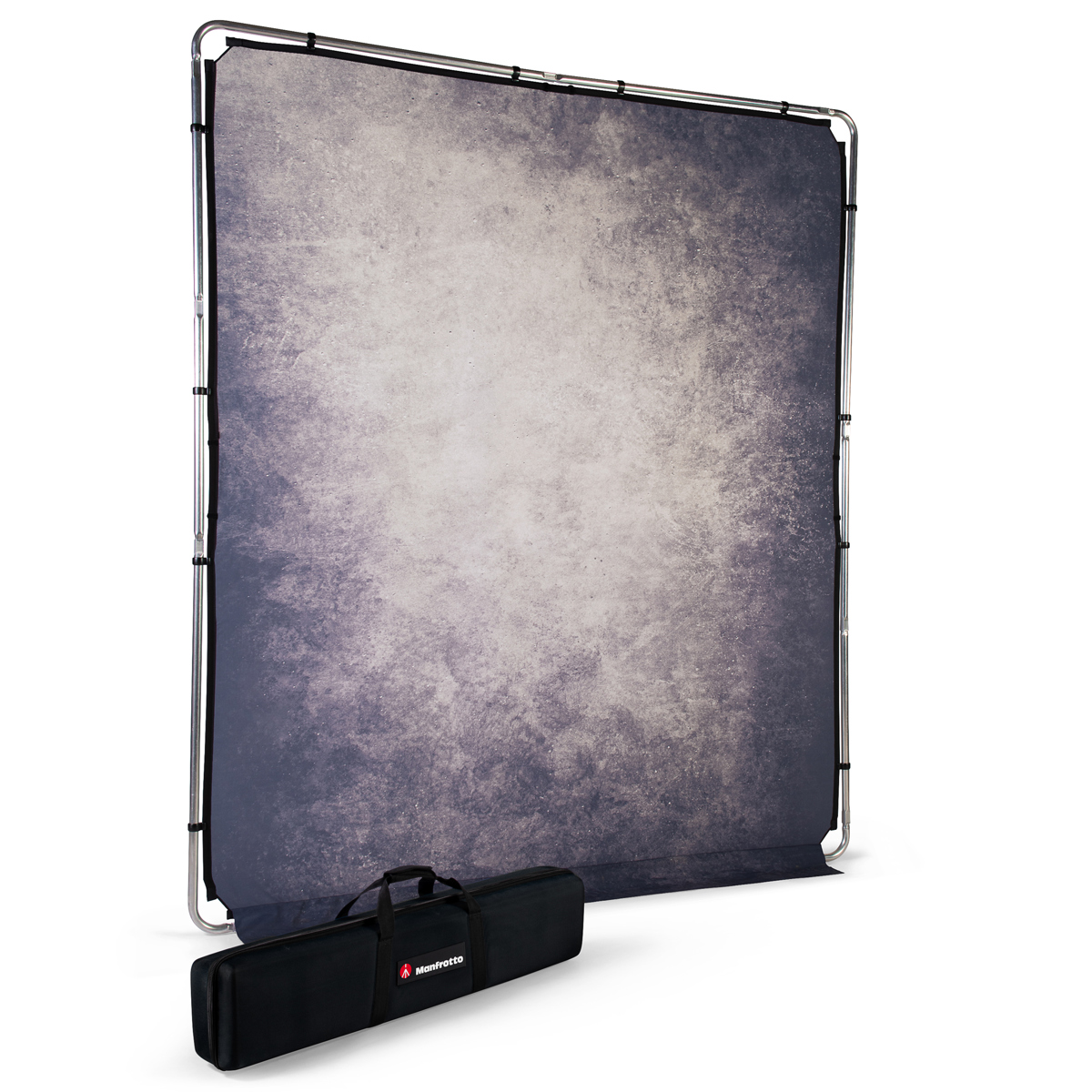 

Manfrotto EzyFrame Vintage Background Kit, 6.5x7.5', Smoke