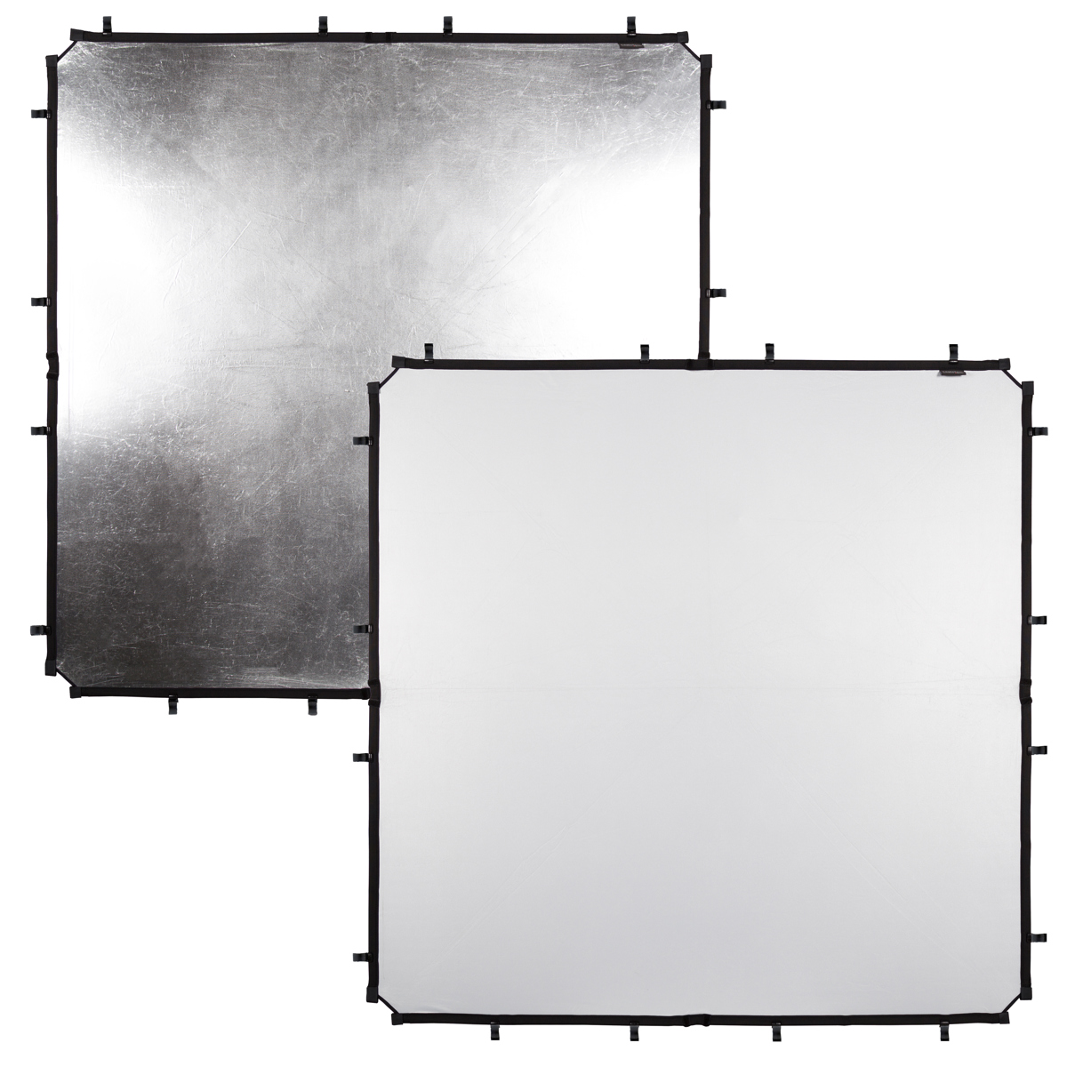 

Manfrotto 5x5' Skylite Rapid Reversible Fabric, Silver/White
