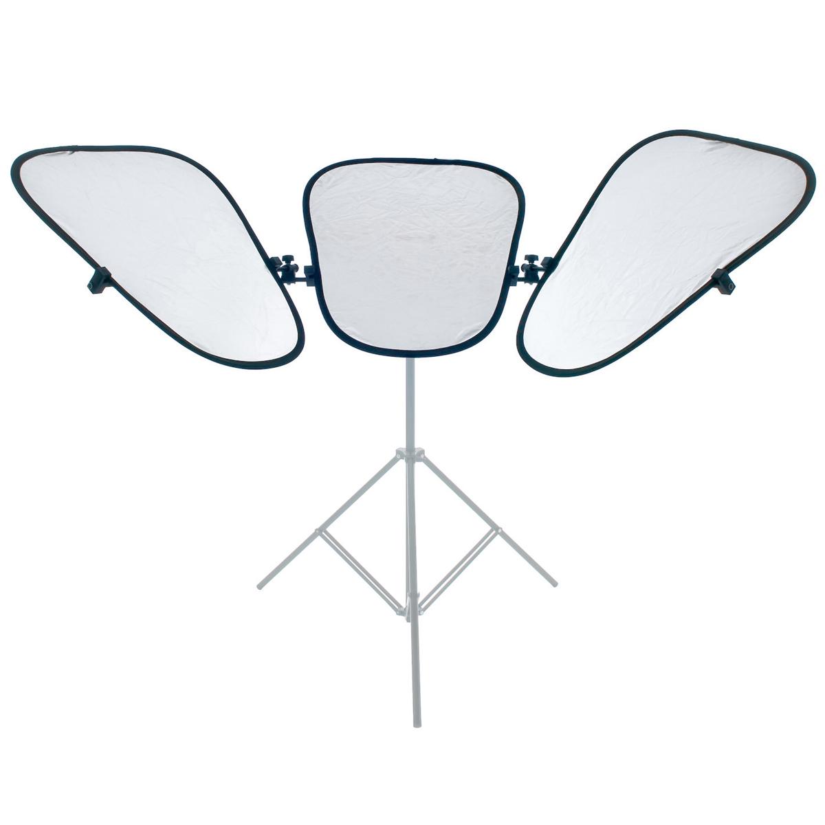 

Manfrotto Triflector MKII Reflector Panels, Silver/White