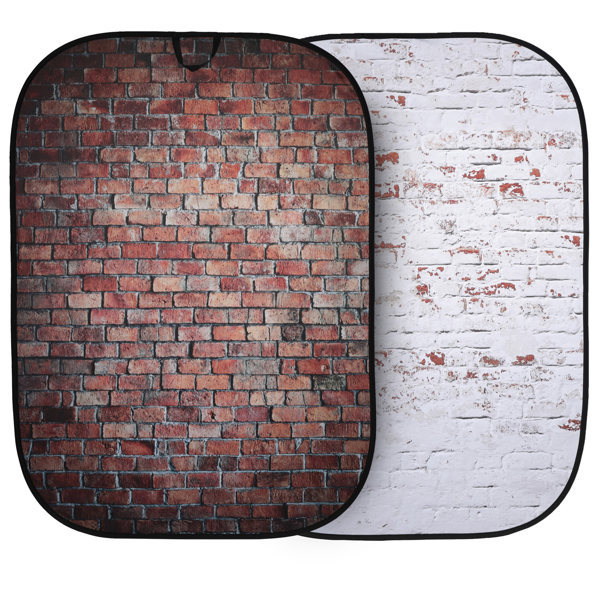 

Manfrotto 5x7' Urban Collapsible Background, Red Brick/Distressed White Brick