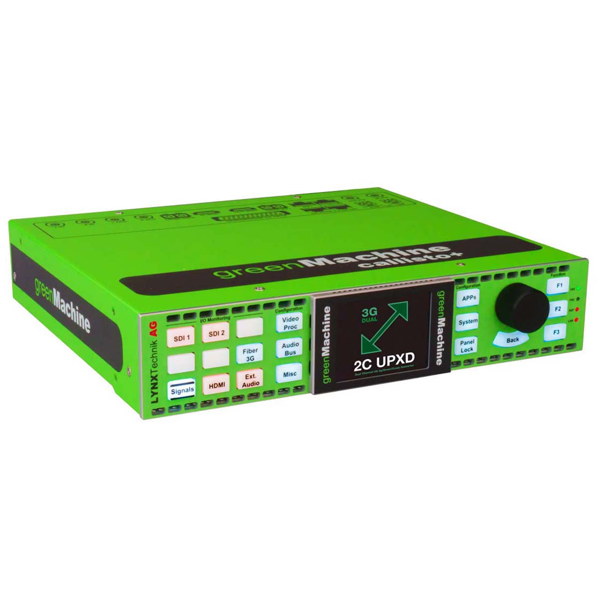 Image of Lynx Technik AG GMPC 2CUPXD greenMachine callisto+Dual 3G/HD/SD SDI Synchronizer