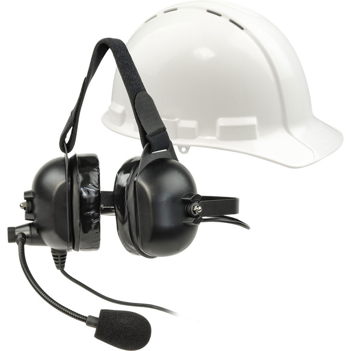 

Listen Technologies LA-455 Headset 5, Over Ears Industrial with Boom Microphone