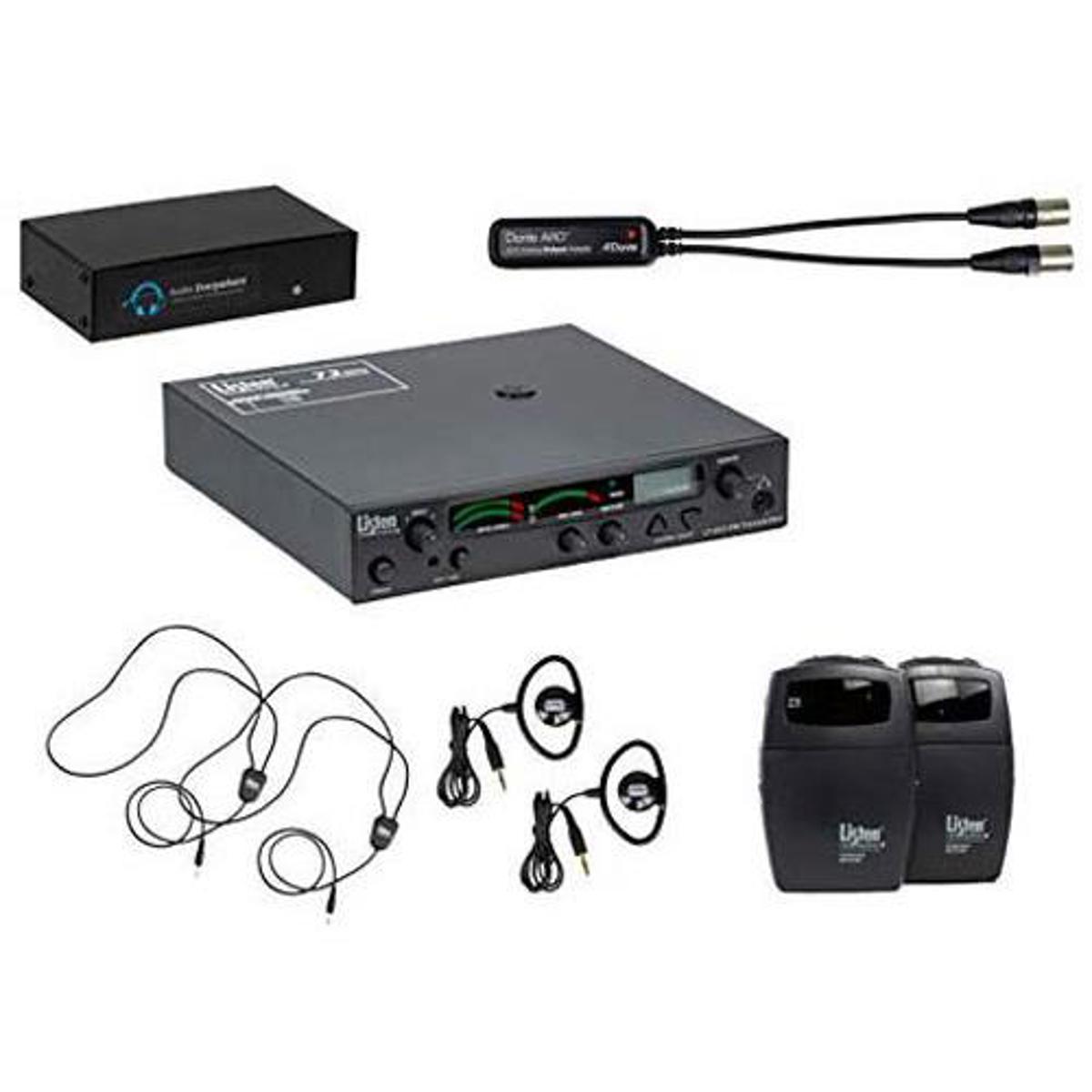 

Listen Technologies Wi-Fi/RF Base Dante System