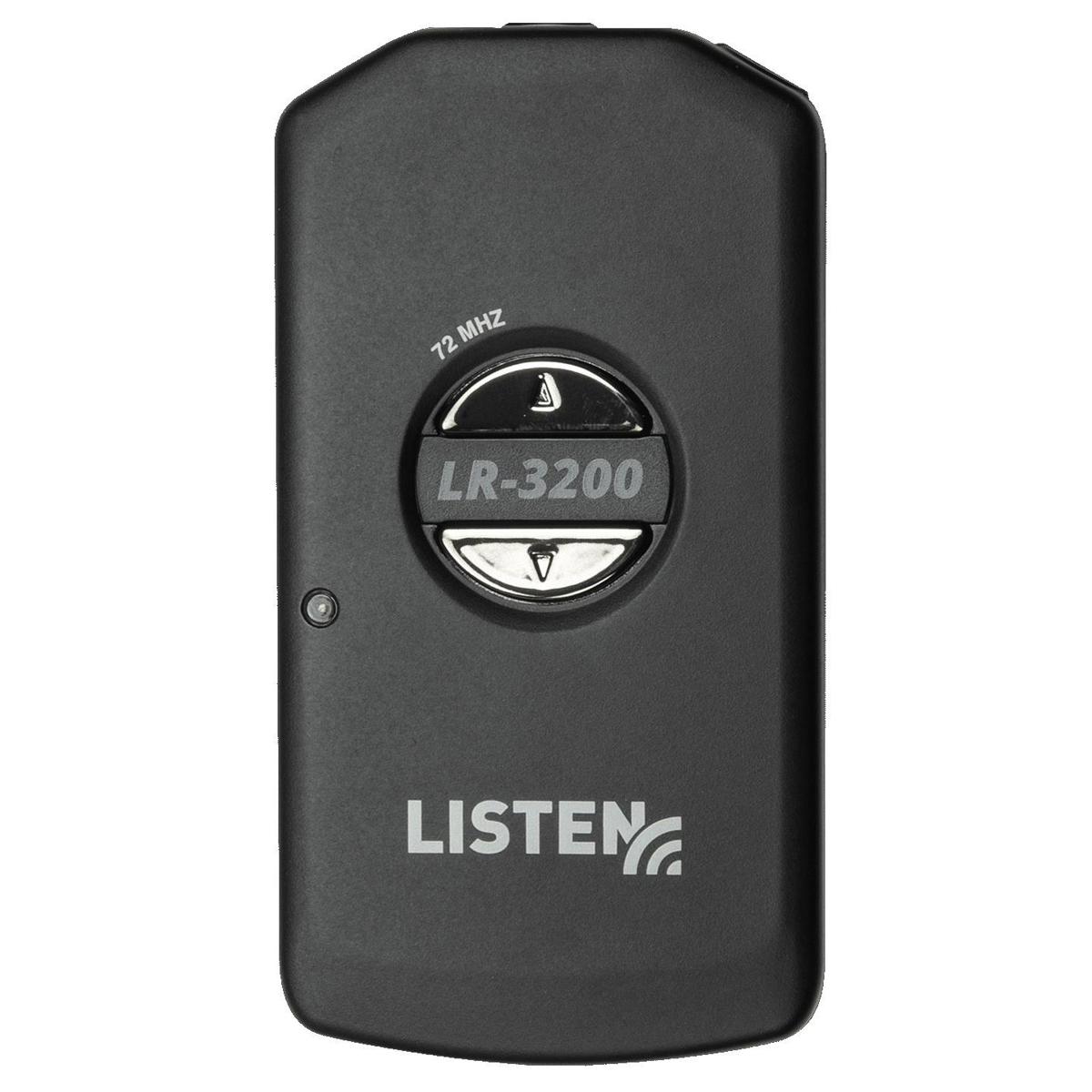 

Listen Technologies LR-3200 Basic DSP RF Receiver, 72 MHz