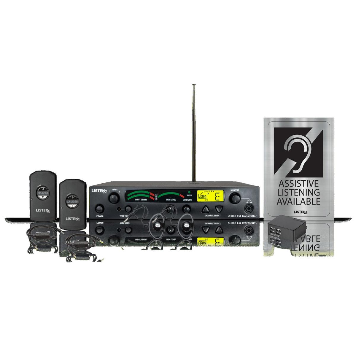 

Listen Technologies LS-30 Listen iDSP Essentials Starter Stationary RF System
