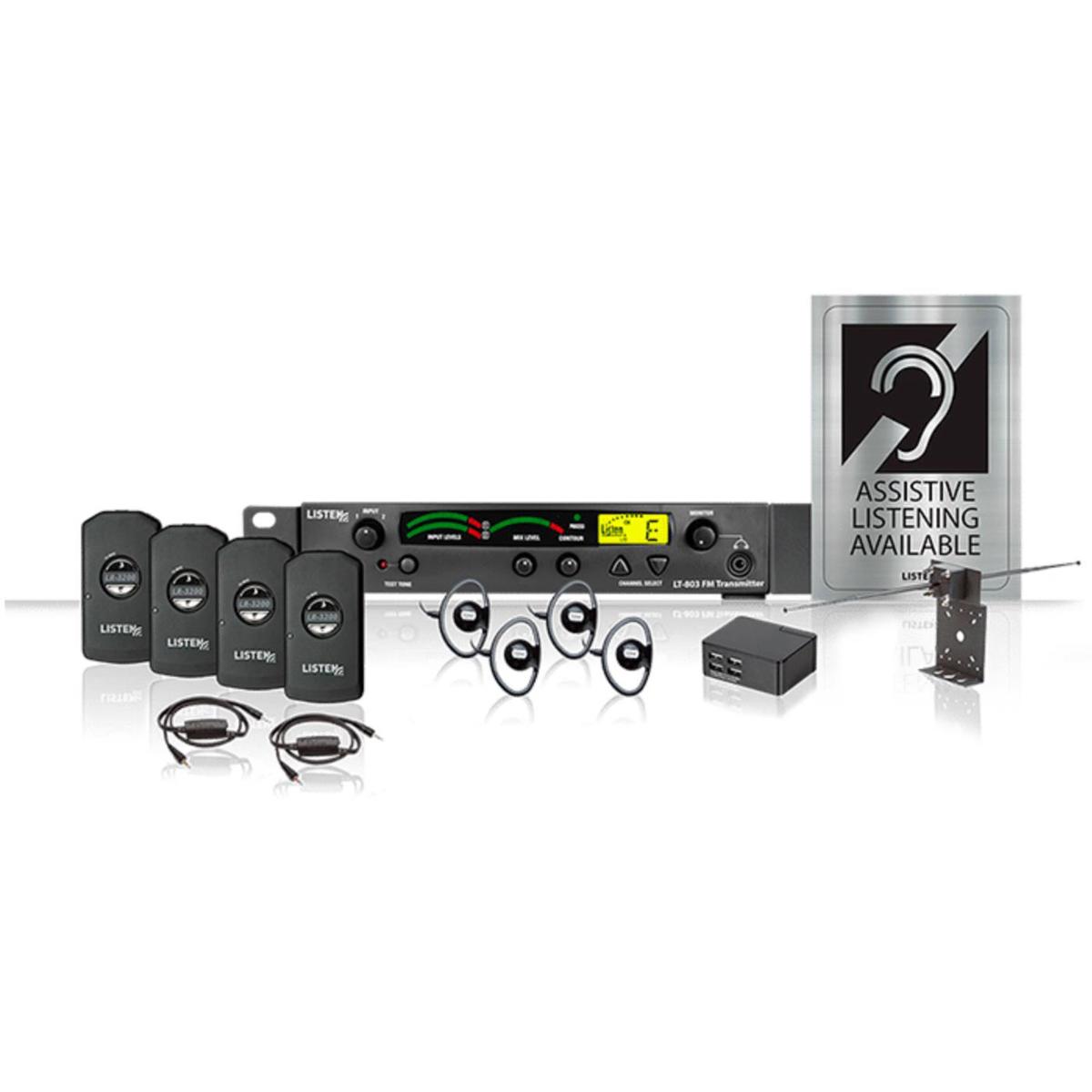 

Listen Technologies LS-31 Listen IDSP Essentials Level 2 Stationary RF System