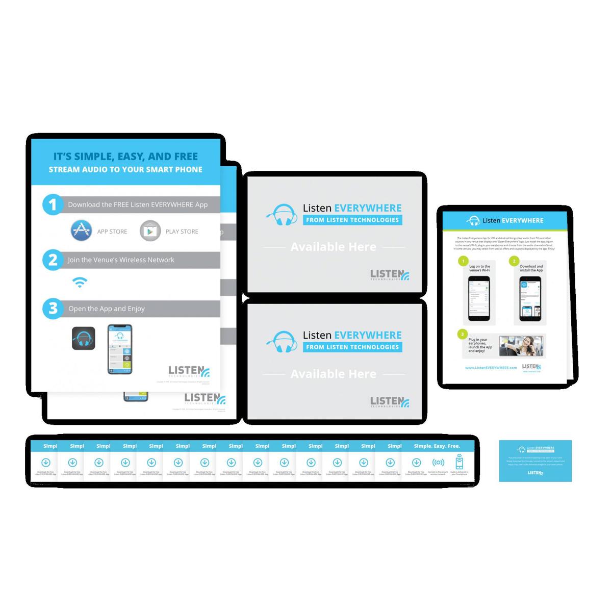 

Listen Technologies LW-202 LE Venue Awareness Kit