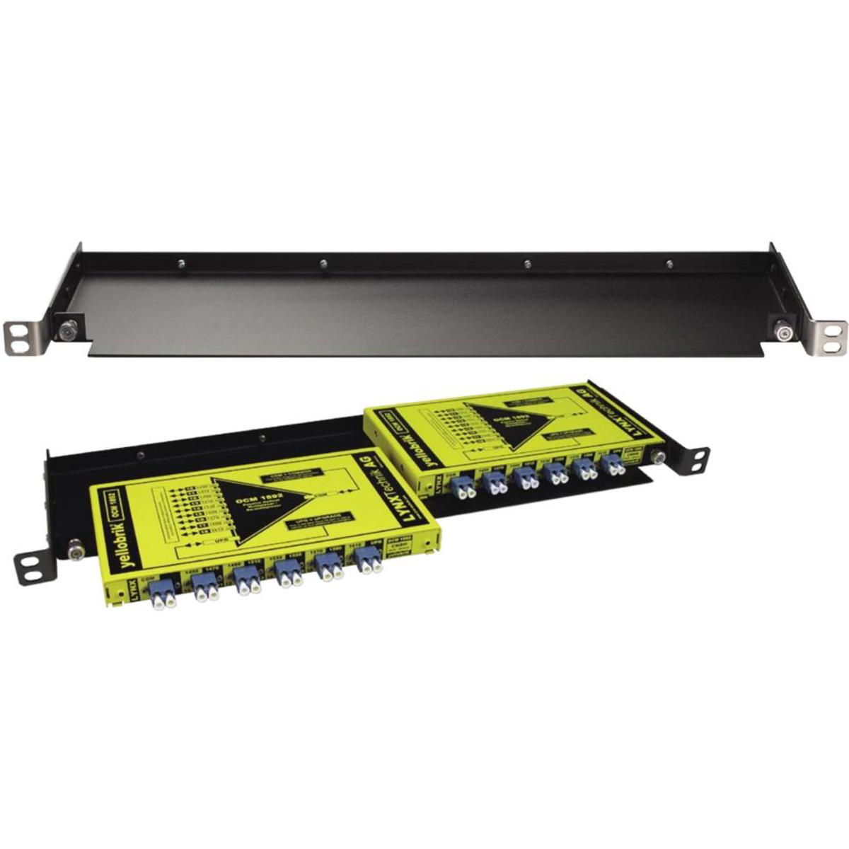 

Lynx Technik AG yellobrik RFR 1018 0.5RU 19" Rack Frame for Fiber Modules
