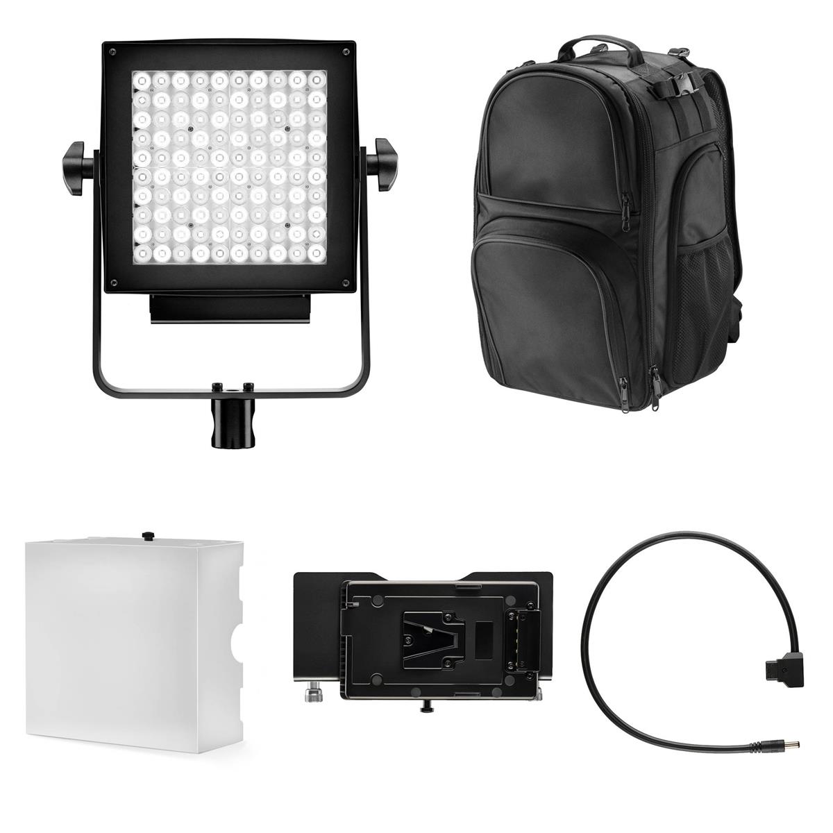 Image of Lupo Actionpack Full Color LED Panel Kit with Actionpanel Full Color Panel