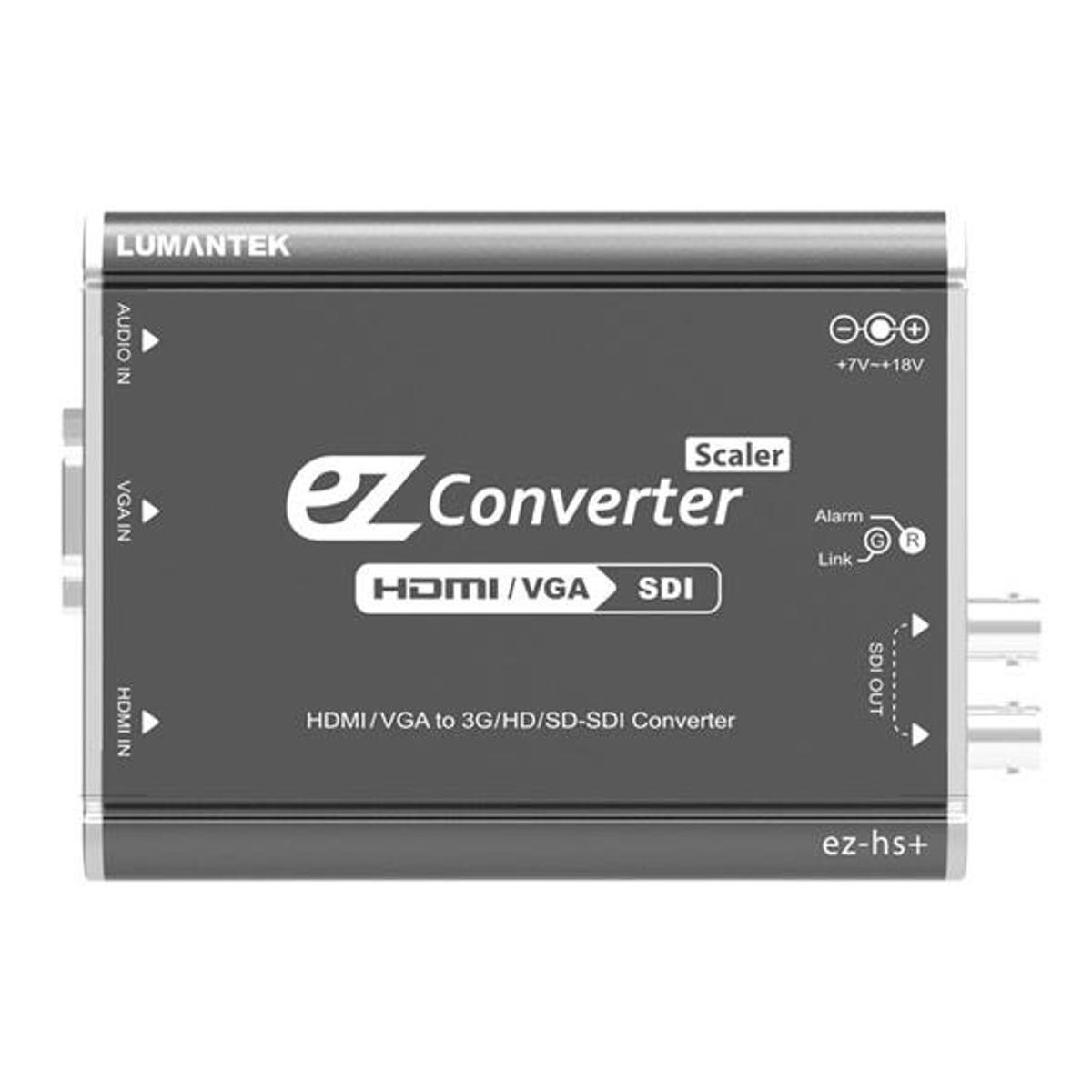 

Lumantek ez-HS+ HDMI/VGA to 3G/HD/SD-SDI Converter with Scaler