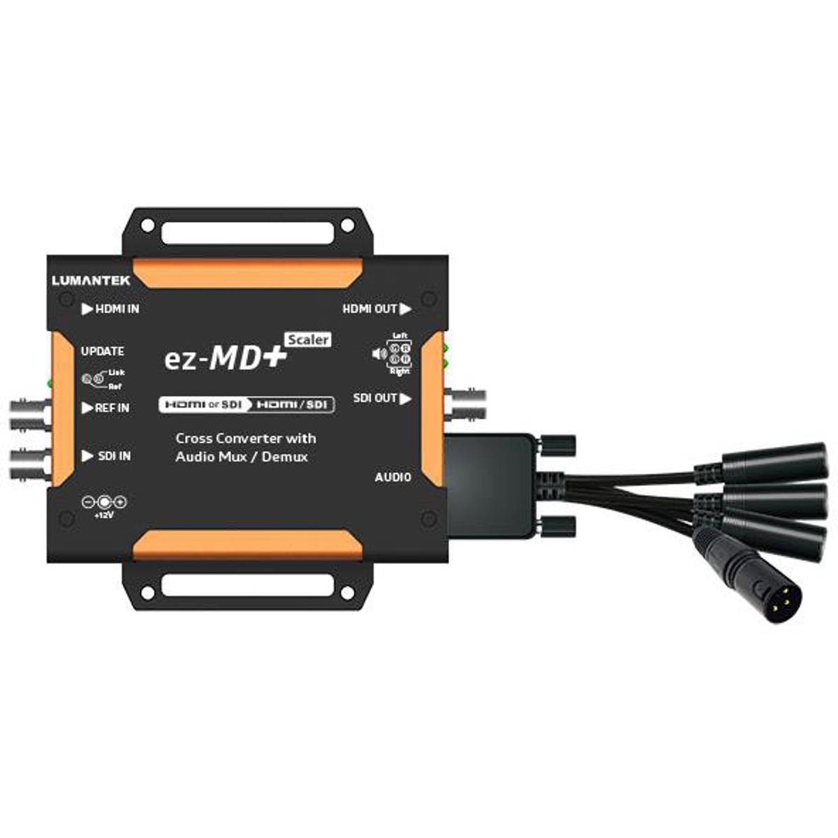 

Lumantek ez-MD+ HDMI/SDI Cross Converter with Audio Mux/Demux and Scaler