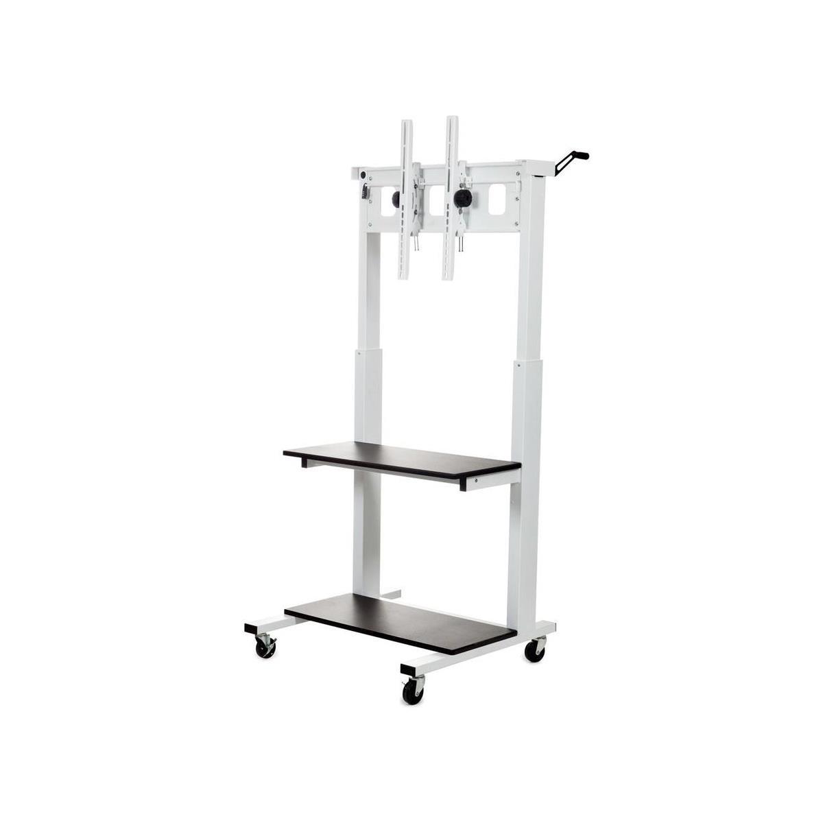

Luxor CLCD Crank Adjustable Flat Panel TV Cart