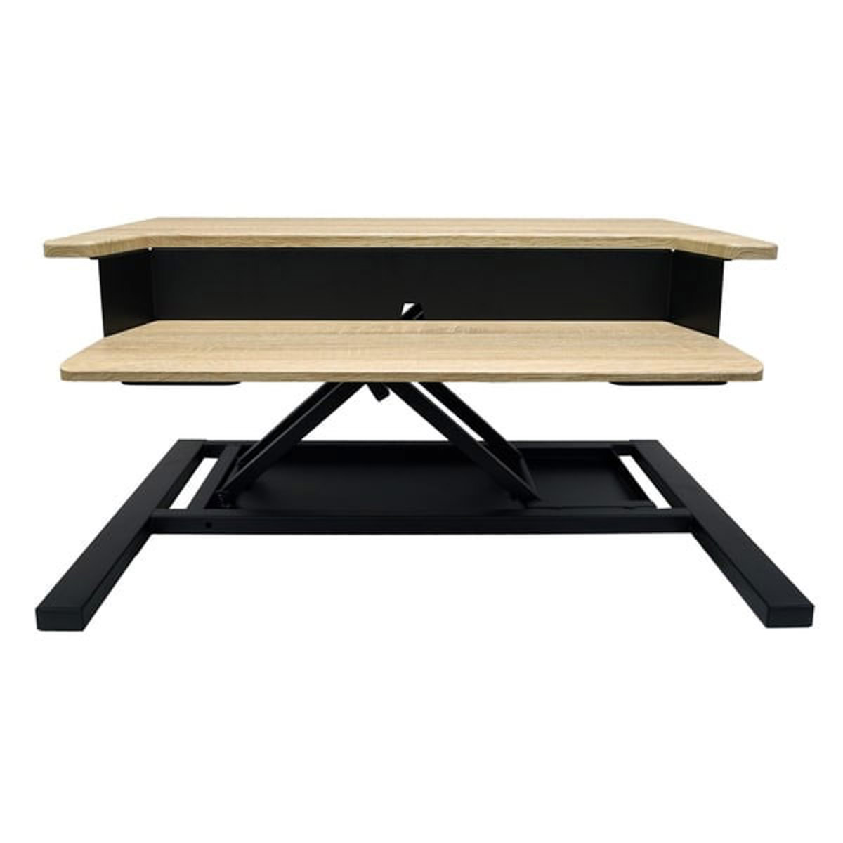 

Luxor 32" Two-Tier Standing Desk Converter, White Oak