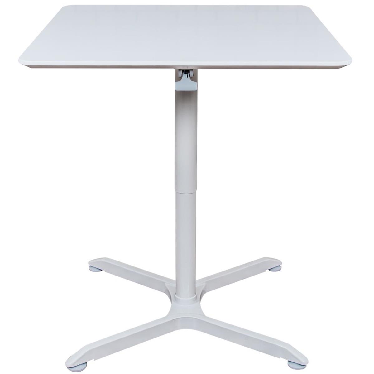 Image of Luxor 32&quot; Pneumatic Height Adjustable Square Cafe Table