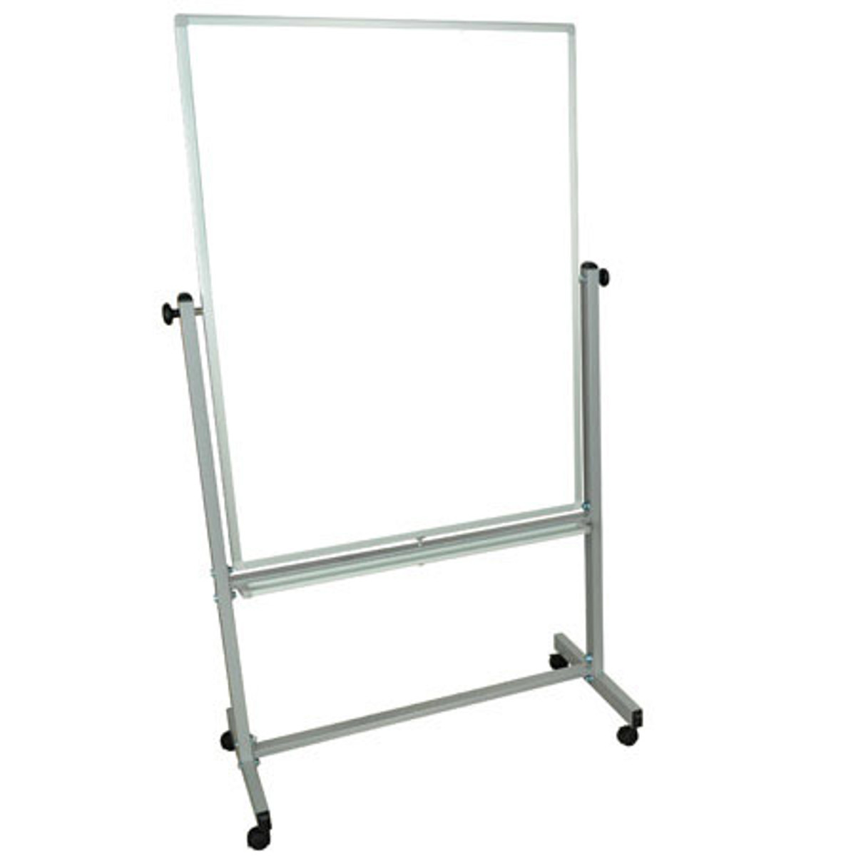 

Luxor MB3648WW 36x48" Double Sided Magnetic White Board, White/White