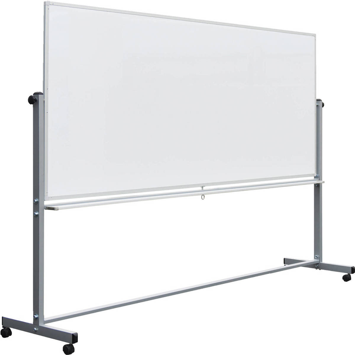 

Luxor 96x40" Mobile Double-Sided Magnetic Whiteboard with Marker/Eraser Tray